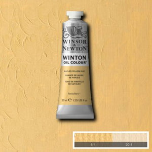 Winsor & Newton Winton Oil Colour - 37 ml tube - Naples Yellow Hue