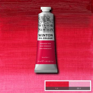 Winsor & Newton Winton Oil Colour - 37 ml tube - Permanent Rose