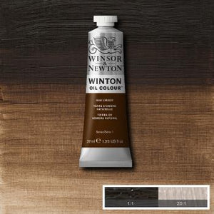 Winsor & Newton Winton Oil Colour - 37 ml tube - Raw Umber
