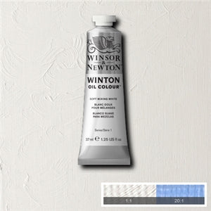 Winsor & Newton Winton Oil Colour - 37 ml tube - Soft Mixing White