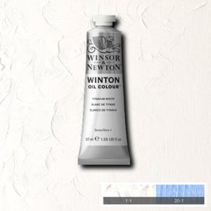 Winsor & Newton Winton Oil Colour - 37 ml tube - Titanium White