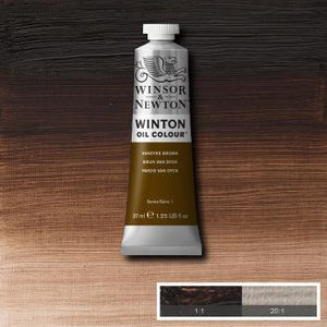 Winsor & Newton Winton Oil Colour - 37 ml tube - Vandyke Brown