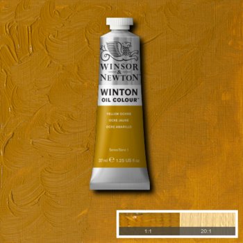 Winsor & Newton Winton Oil Colour - 37 ml tube - Yellow Ochre