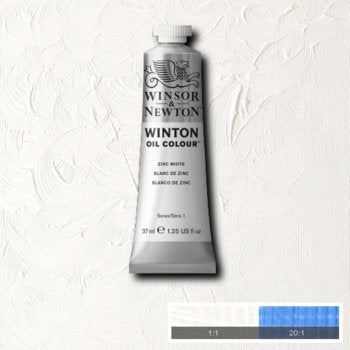 Winsor & Newton Winton Oil Colour - 37 ml tube - Zinc White