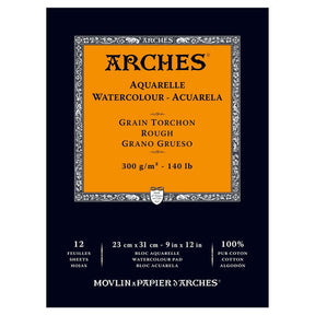 Arches Watercolour Pad - 140 lb. Rough - 9" X 12"