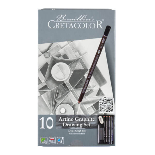 Cretacolor Artino Tin Basic Graphite Set