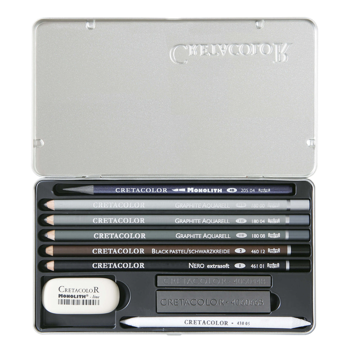 Cretacolor Artino Tin Basic Graphite Set