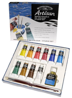 Winsor & Newton Artisan Watermixable Oil Colour - Studio Set