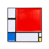 Art Pin - Composition II in Red, Blue, and Yellow