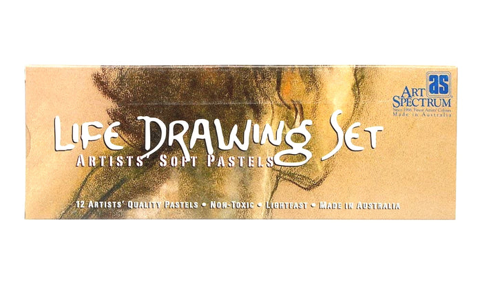 Art Spectrum Artists' Soft Pastels 12 Full Stick Life Drawing Set