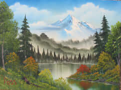  Bob Ross the Joy of Painting: Grandeur of Summer : Bob Ross:  Movies & TV