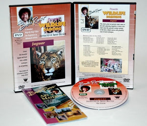 Bob Ross Wildlife Painting Jaguar DVD