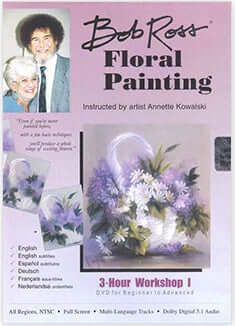 Bob Ross Floral Painting DVD
