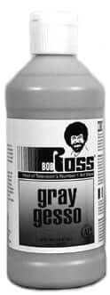 Bob Ross Gray Gesso - 473 ml
