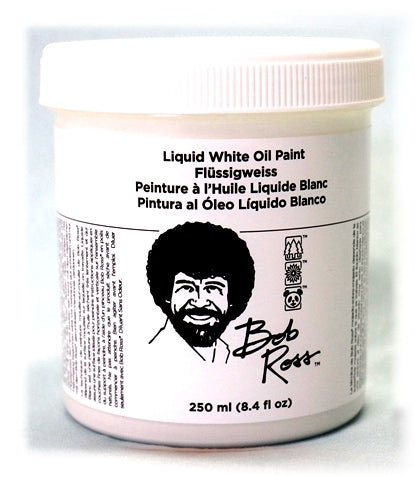 Bob Ross Liquid White Oil Paint - 237 ml