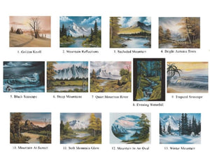Bob Ross Joy Of Painting Book - Volume 12
