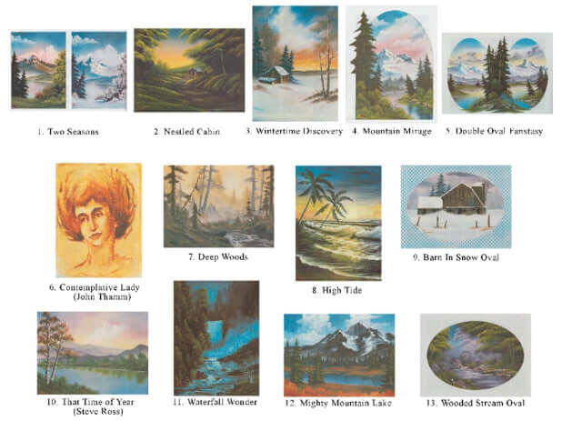 Bob Ross Joy Of Painting Book - Volume 16