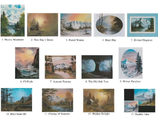 Bob Ross Joy Of Painting Book - Volume 20