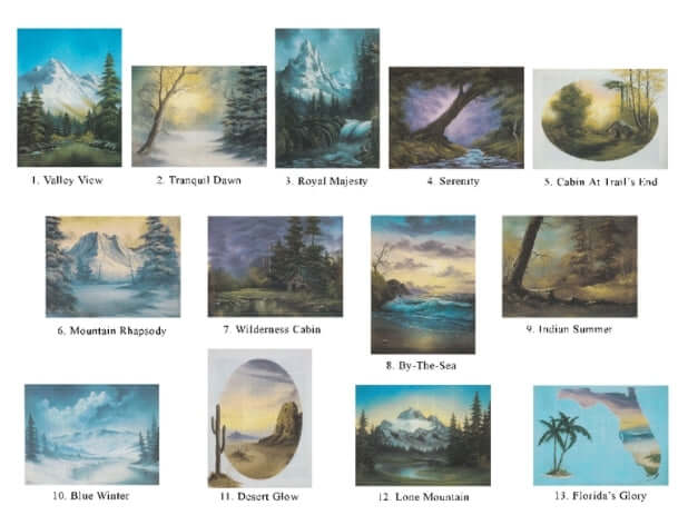 Bob Ross Joy Of Painting Book - Volume 21