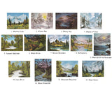 Bob Ross Joy Of Painting Book - Volume 2