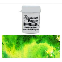 Brusho Crystal Colour 15 g - Lime Green