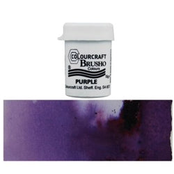 Brusho Crystal Colour - Purple, 15 g pot