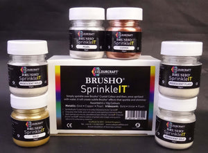 Brusho SprinkleIT Assorted Colour Set