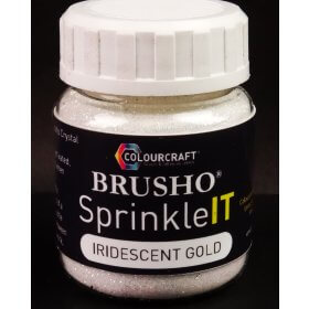 Brusho SprinkleIT 10 g - Iridescent Gold