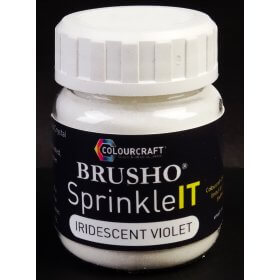 Brusho SprinkleIT 10 g - Iridescent Violet