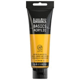 Liquitex BASICS Acrylic - 4 oz. tube - Cadmium Yellow Deep Hue