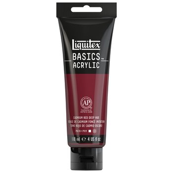 Liquitex BASICS Acrylic - 4 oz. tube - Cadmium Red Deep Hue