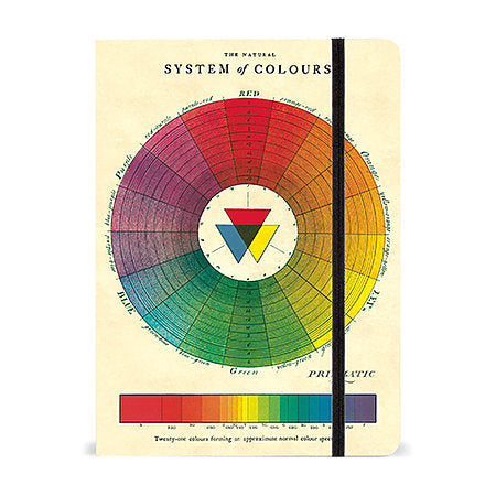 Cavallini & Co. Large Notebook - Colorwheel