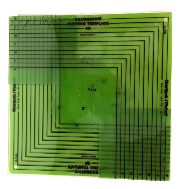 Chartpak Decorative Cutting Template - Set 4