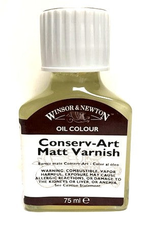  Winsor & Newton Professional Artists' Matt Varnish, 75ml  (2.5-oz) Bottle