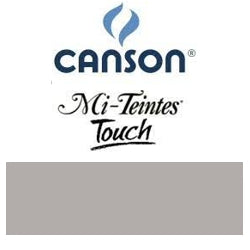 Canson Mi-Teintes Touch Paper 22" x 30" - Flannel Grey #122