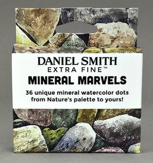 Daniel Smith Extra Fine Watercolour Mineral Marvels Dot Card Set