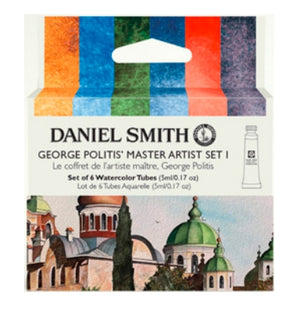 Daniel Smith George Politis' Master Artist Set I Watercolour Set - 6 tubes x 5 ml