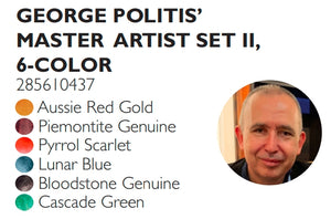 Daniel Smith George Politis' Master Artist Set 2 Watercolour Set - 6 tubes x 5 ml