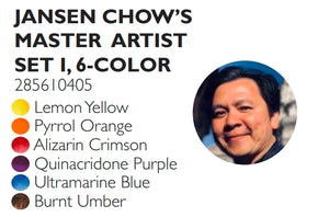 Daniel Smith Jansen Chow's Master Artist Set I Watercolour Set - 6 tubes x 5 ml