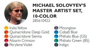 Daniel Smith Michael Solovyev's Master Artist Watercolour Set - 10 tubes x 5 ml
