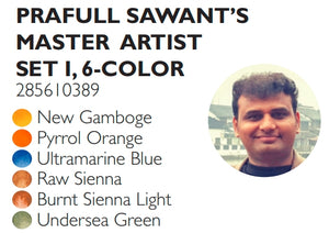 Daniel Smith Prafull Sawant Master Watercolour Set - 6 tubes x 5 ml