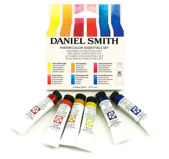Daniel Smith Watercolor Essentials Set - 6 tubes x 5 ml