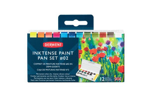 Derwent Inktense Paint 12-Pan Set #2