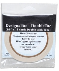 DesignaTac - Double Tac Tape - 1/8" x 15 yards