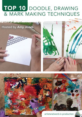 Top 10 Doodle, Drawing and Mark Making Techniques with Amy Jones