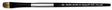 Dynasty Black Silver Filbert Brush Short Handle - #2