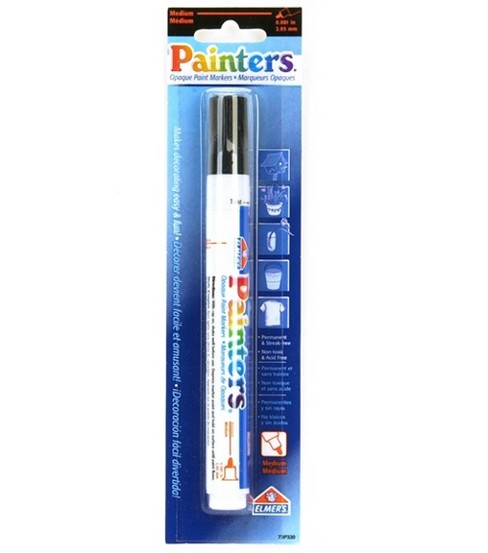 Elmer's Painters Opaque Paint Marker - Black Medium