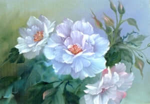 Bob Ross Floral Painting Packet - English Shrub Roses