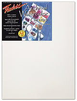 Fredrix Watercolour Regular Stretched Canvas - 12" x 16"