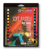 Mungyo Gallery Soft Pastels - 24 Assorted Colours